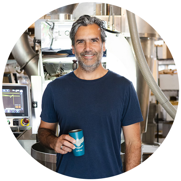 Meet the friendly, service-oriented team at Snowy Owl Coffee Roasters, dedicated to delivering the highest quality coffee. This is the owner of Snowy Owl Coffee Roasters, Manuel Ainzuain.