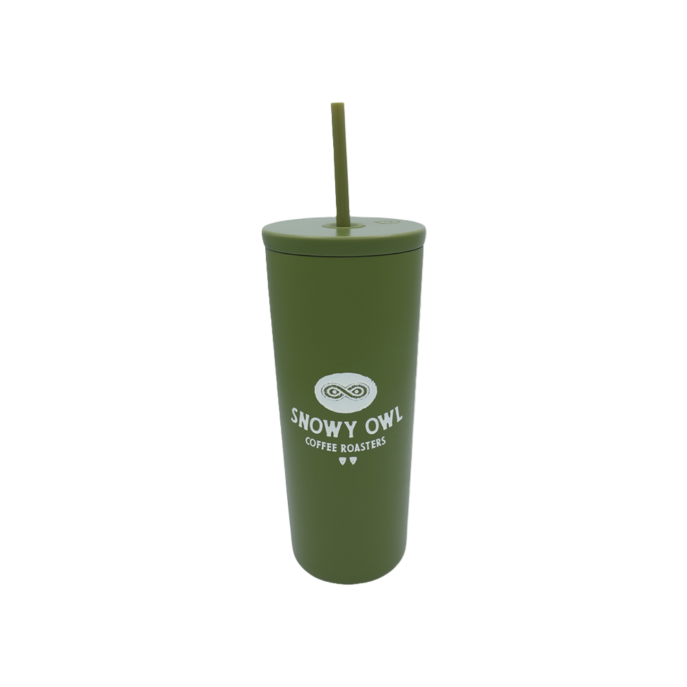 24oz Cold Brew Tumbler With Straw