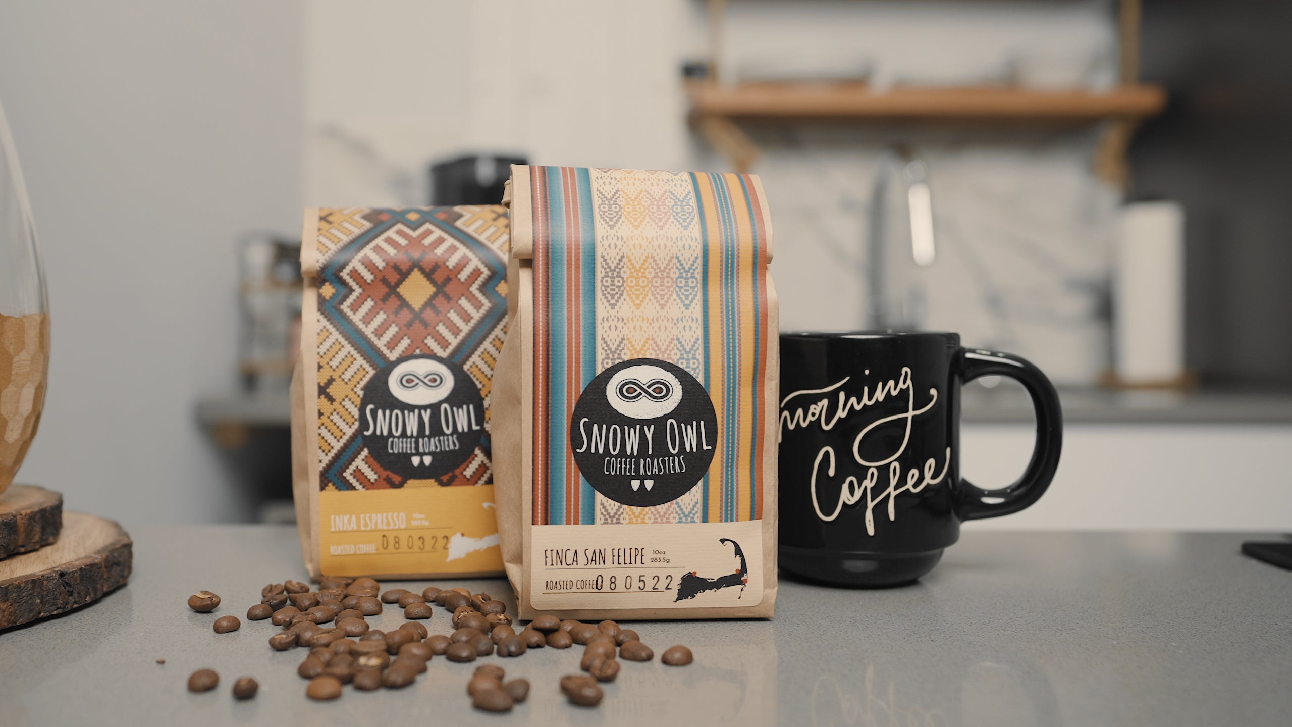 Load video: Watch our video to uncover the secret behind Snowy Owl Coffee Roasters' bold, consistent, and uncompromising coffee quality.
