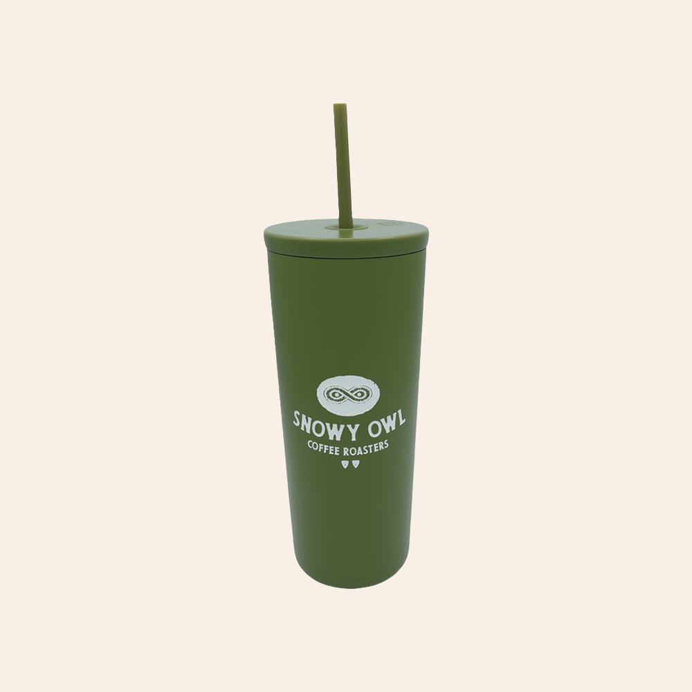 24oz Cold Brew Tumbler With Straw