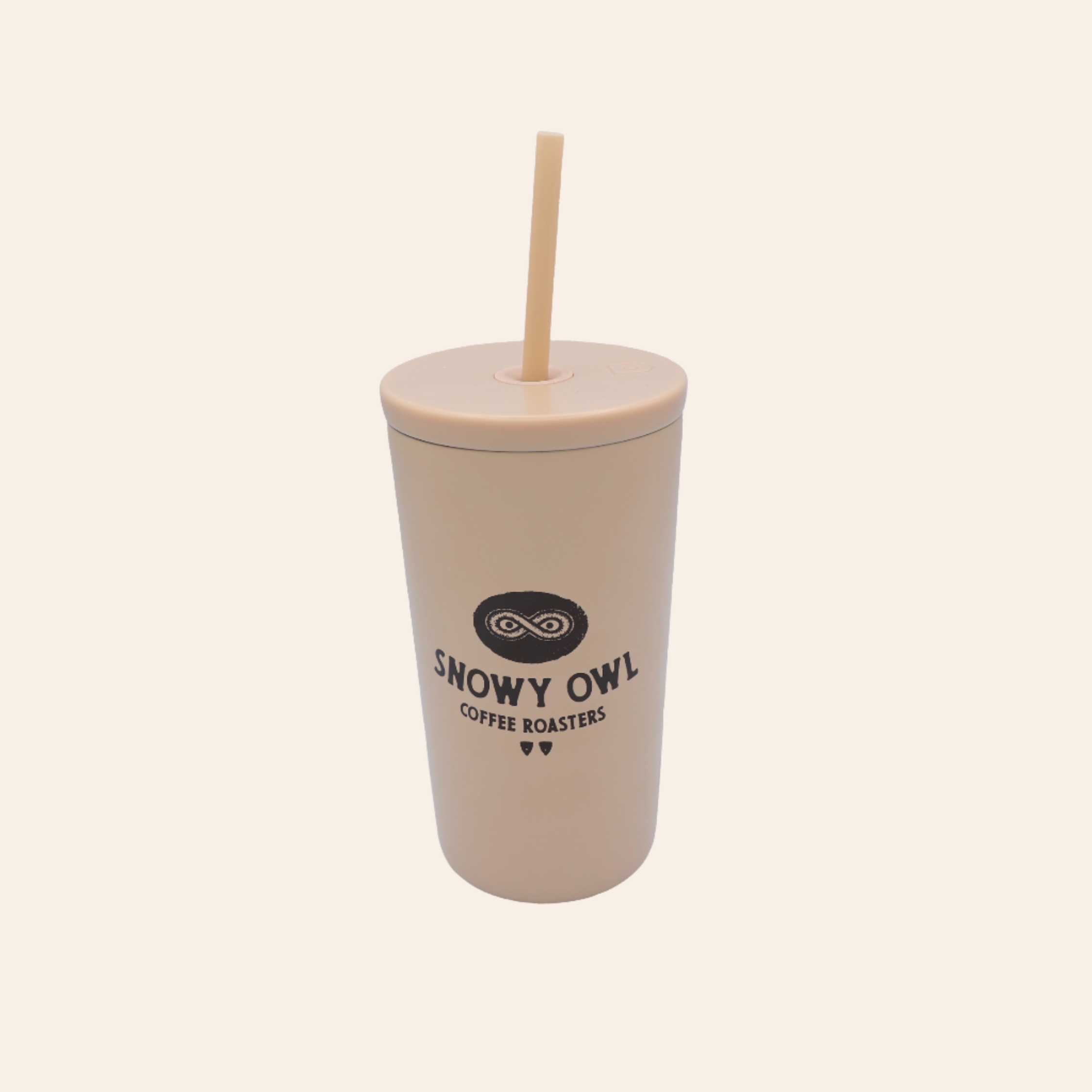 16oz Cold Brew Tumbler with Straw