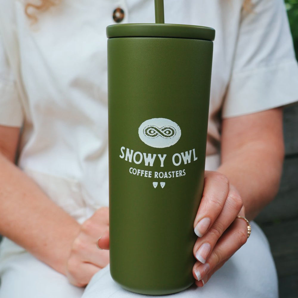 24oz Cold Brew Tumbler With Straw