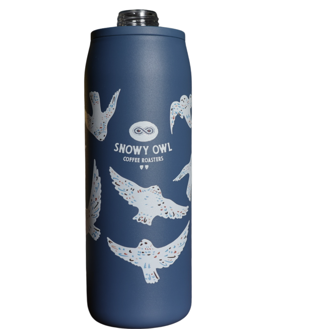 26oz Wander Bottle: Soaring Owls