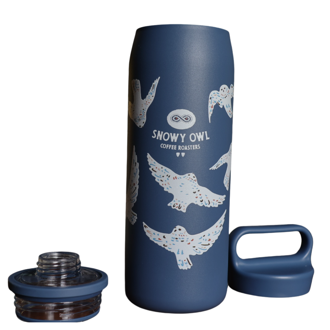 26oz Wander Bottle: Soaring Owls