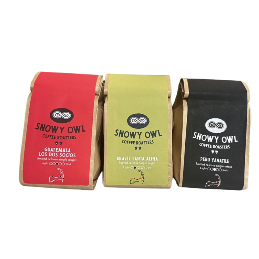 Snowy Owl Coffee Single Origin 3-Pack