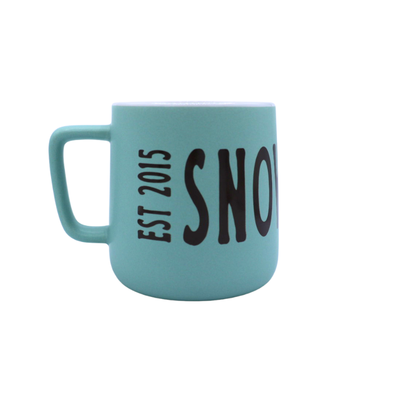 Snowy Owl Teal"Oslo" Ceramic Mug