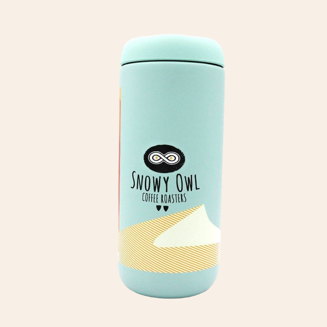 16oz Carter Move Tumbler - Mint Green with Beach Scene