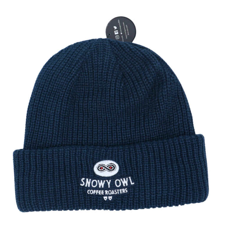 Navy Beanie – Snowy Owl Coffee Roasters