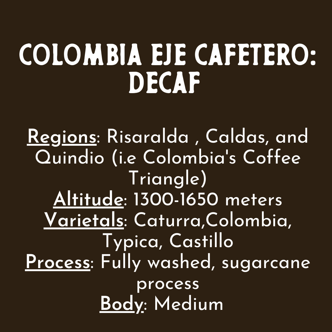 Colombia Eje Cafetero - DECAF