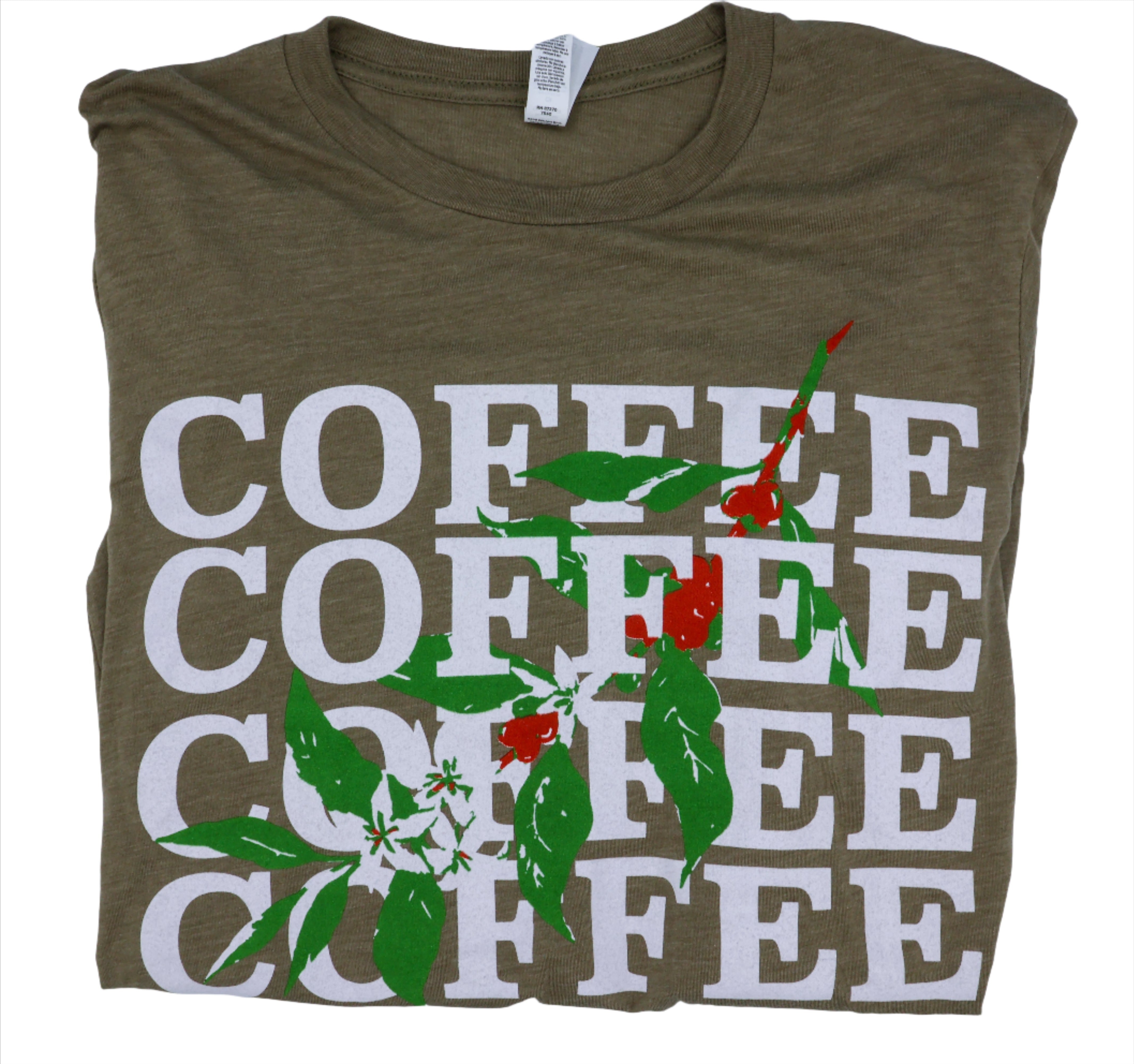 LIMITED EDITION Olive Coffee Plant Longsleeve Shirt