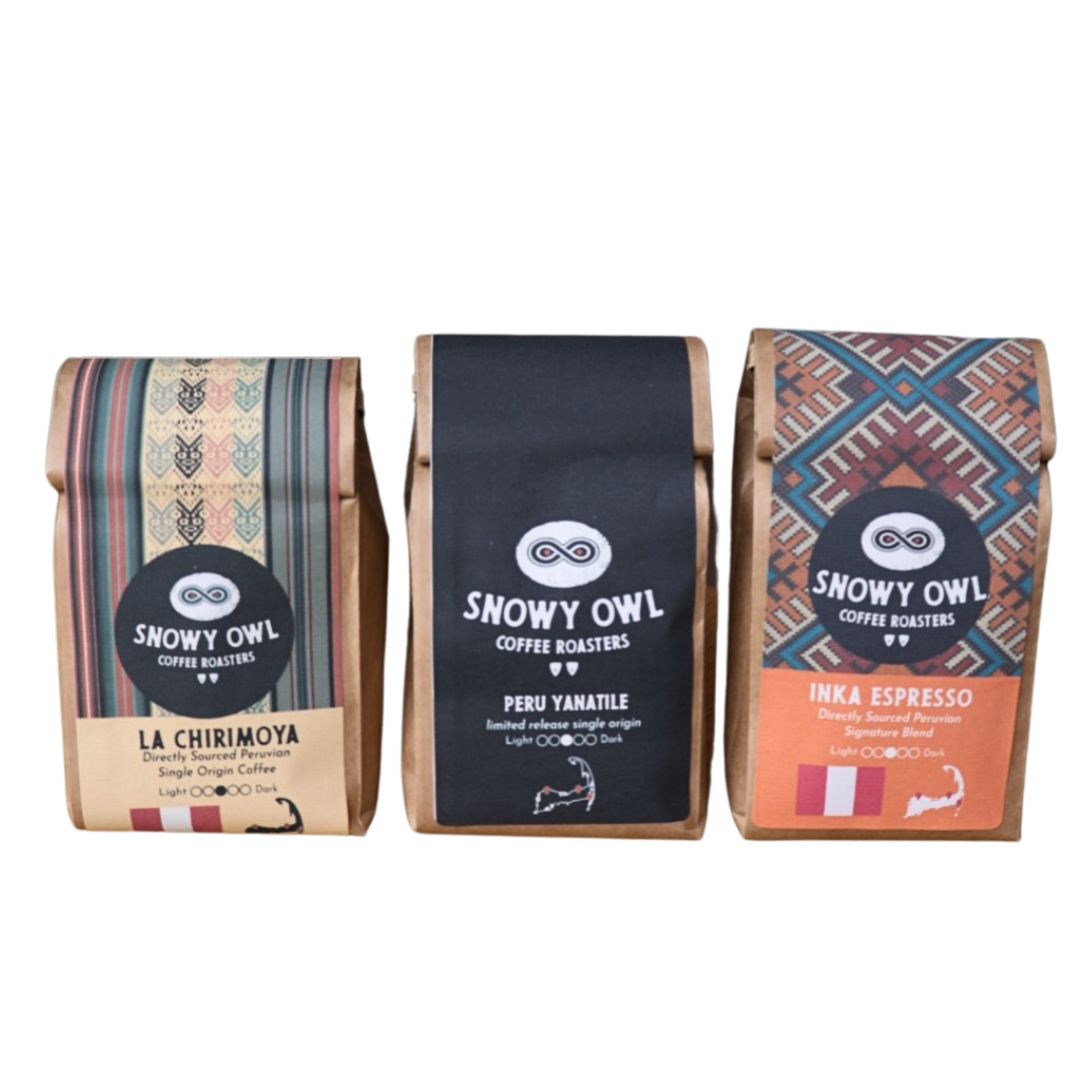 Snowy Owl Coffee Peruvian-3-Pack