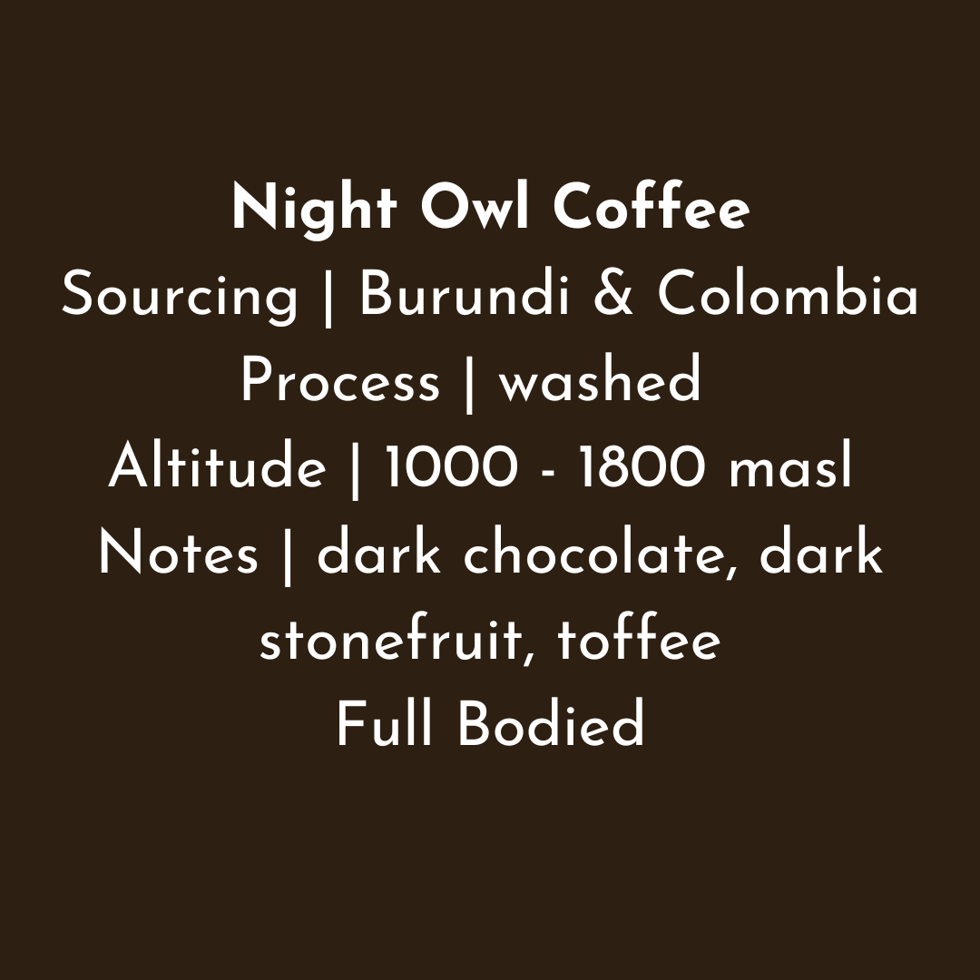 The Night Owl: a Dark(er) Roast