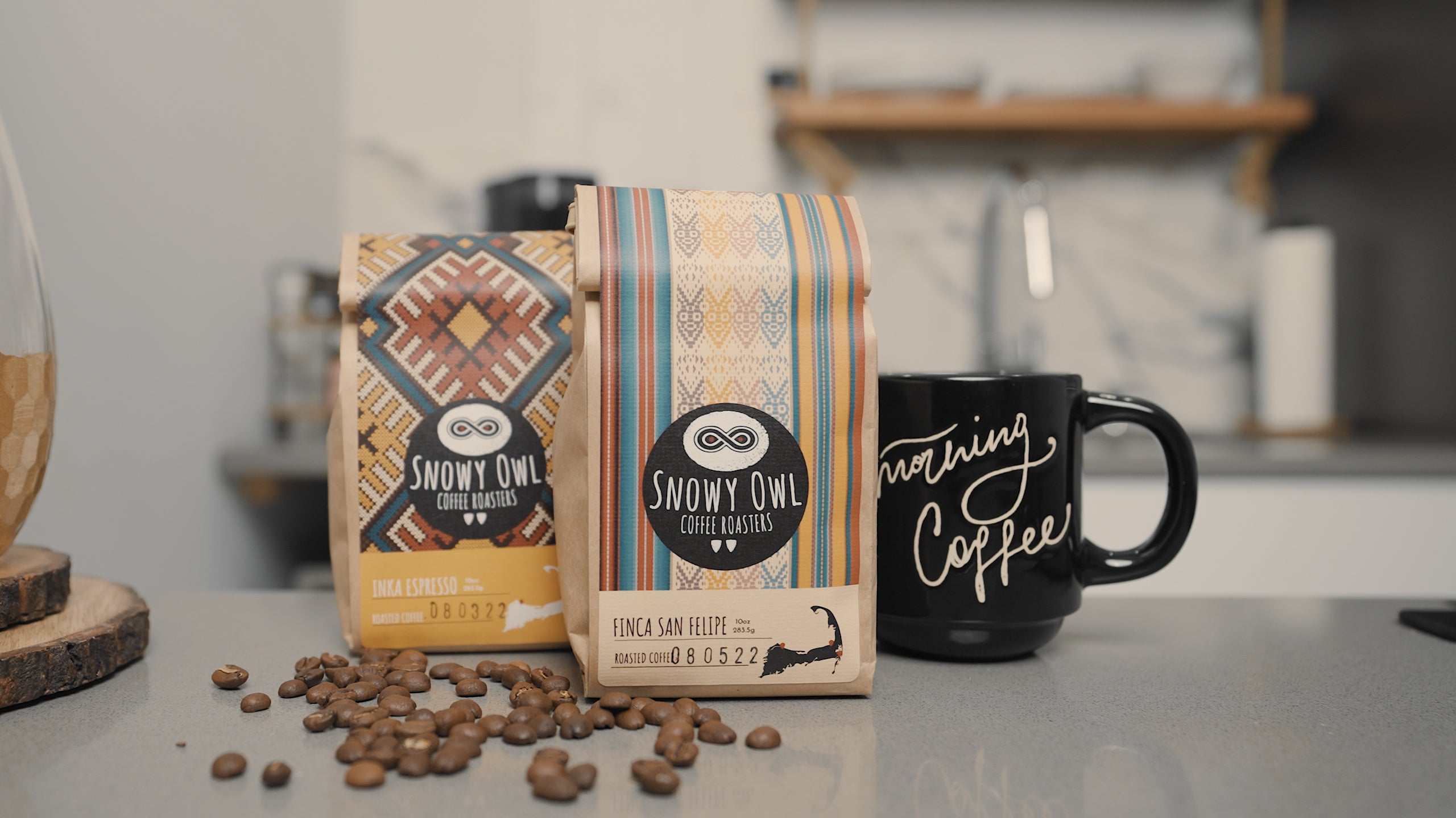 Load video: Watch our video to uncover the secret behind Snowy Owl Coffee Roasters&#39; bold, consistent, and uncompromising coffee quality.