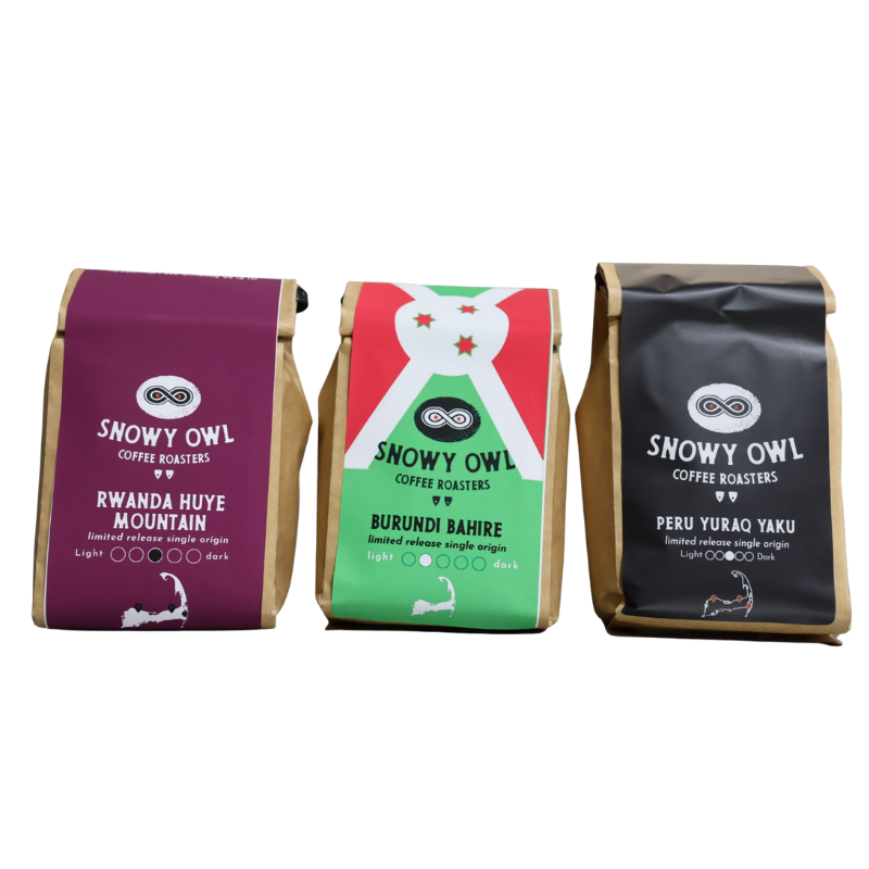 Snowy Owl Coffee Single Origin 3-Pack