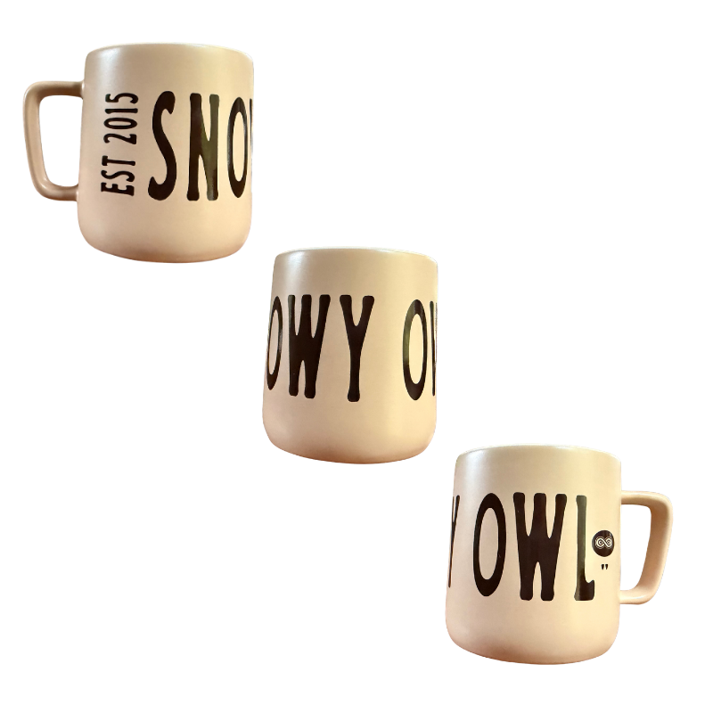 Snowy Owl Sand "Oslo" Ceramic Mug