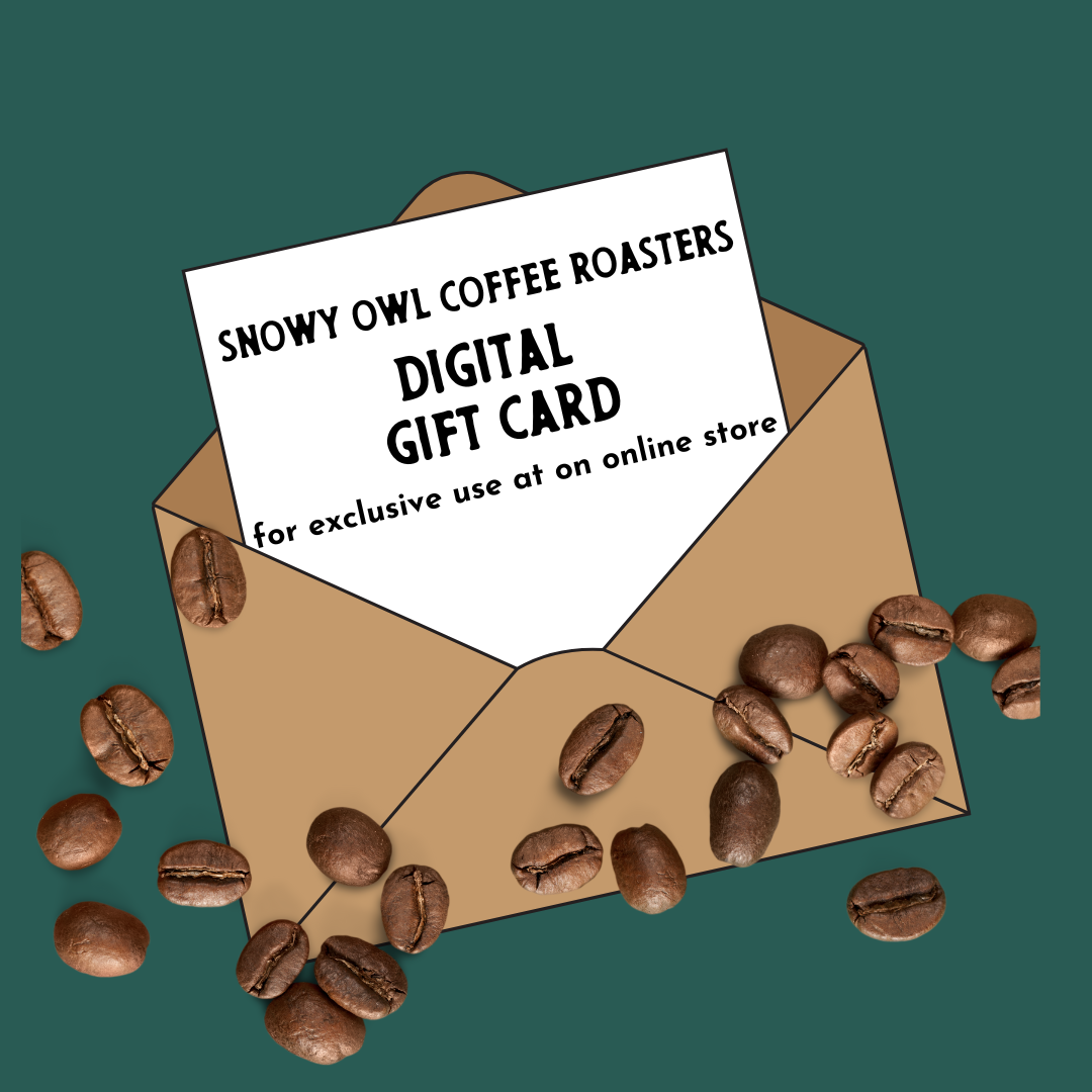 Snowy Owl Coffee Roasters DIGITAL gift card